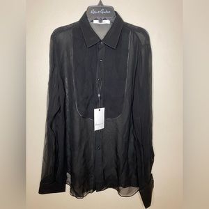 Women’s Silk Chiffon Shirt - New with Tags